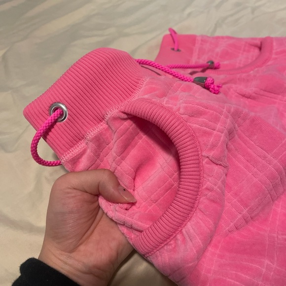 Pink miniskirt with adjustable waistband - Picture 3 of 3